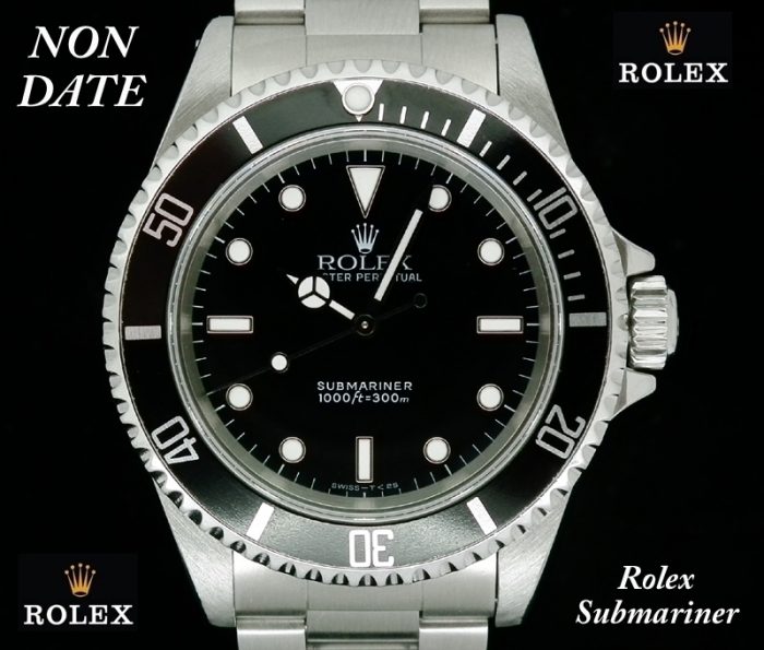 Mint Steel Rolex non-date Submariner with Rolex paper