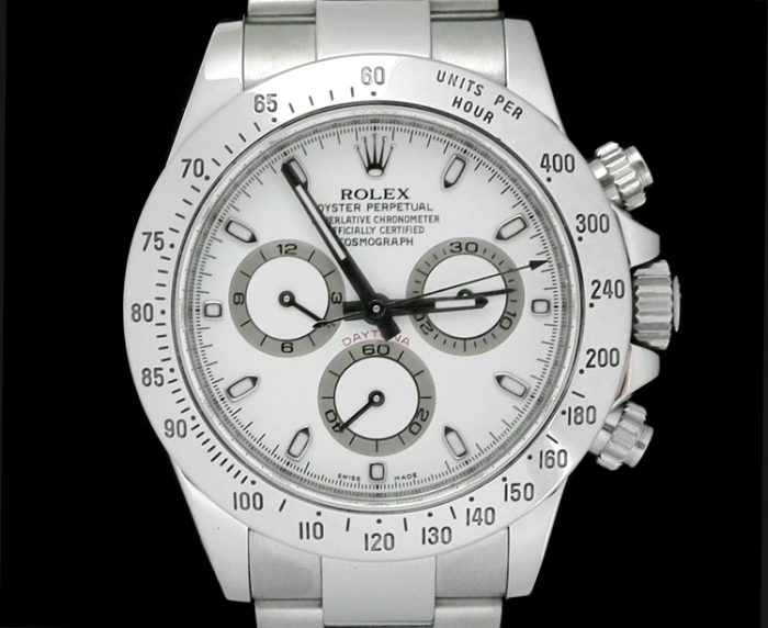 Mint Stainless Steel Rolex Daytona 116520 box & papers