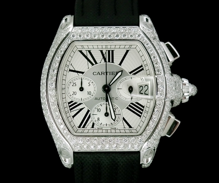 cartier roadster chronograph for sale uk