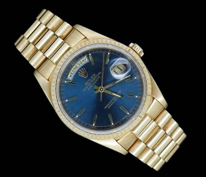 18ct Gold Rolex Oyster Perpetual Day Date ref 18238