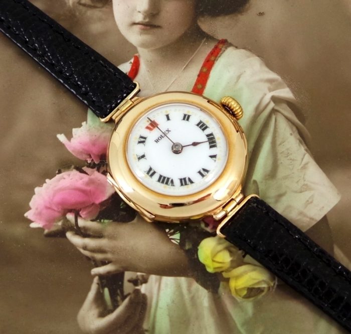 Mint ladies 1917 WW1 period vintage Rolex watch