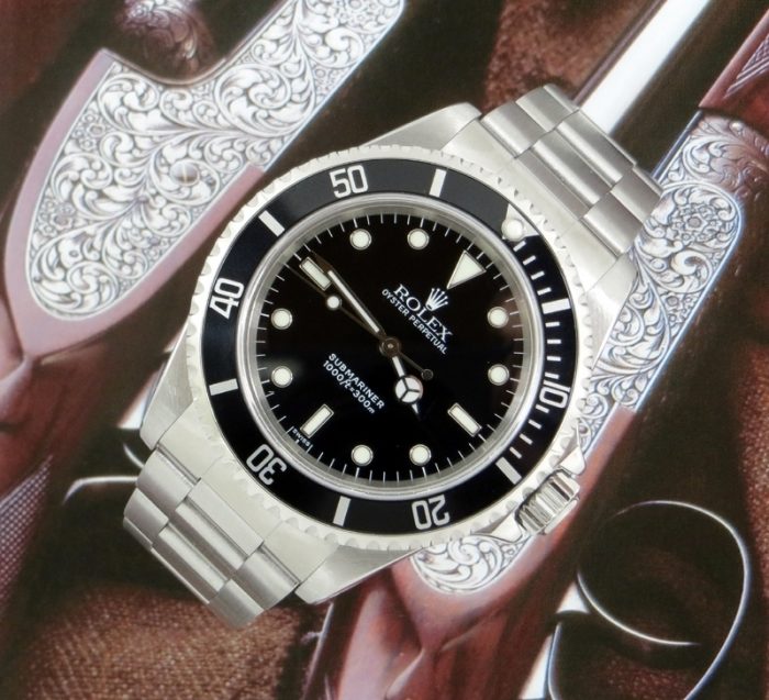 Mint like Rolex Submariner non-date with Rolex paper