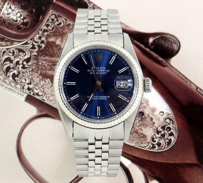 Bargain steel Rolex Oyster Perpetual Datejust 16014