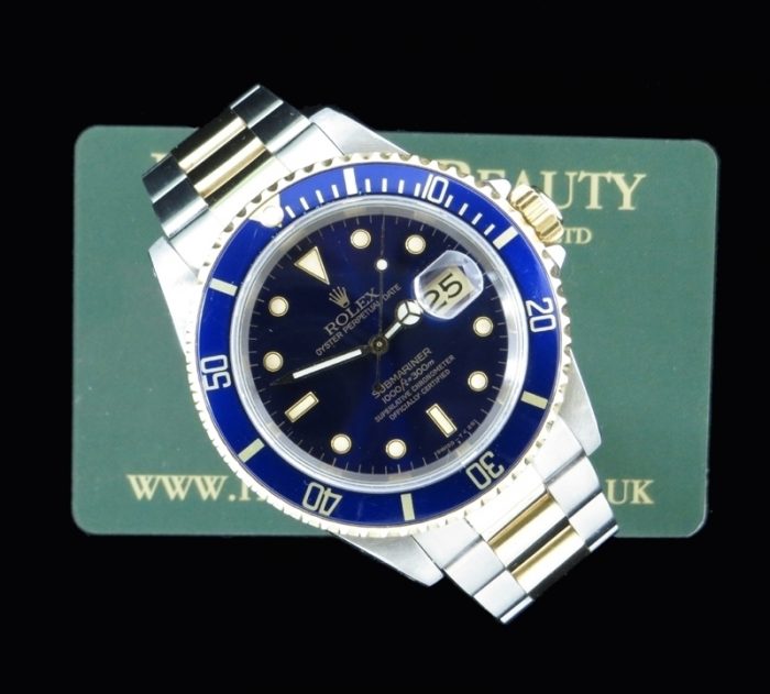 Bargain 'Blue Kit' Steel & Gold Rolex Submariner