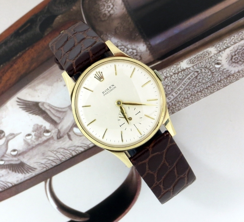 1960's men's Rolex Precision with vintage - ITEMS BEAUTY