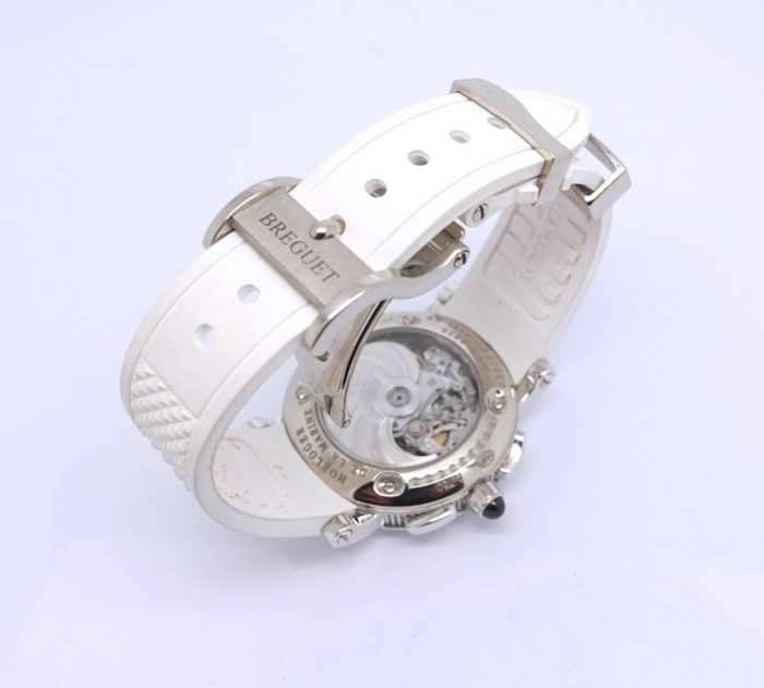 Ladies Diamond set Breguet Marine watch