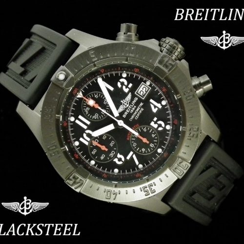 Virtually as new Breitling Skyland Blacksteel M13380
