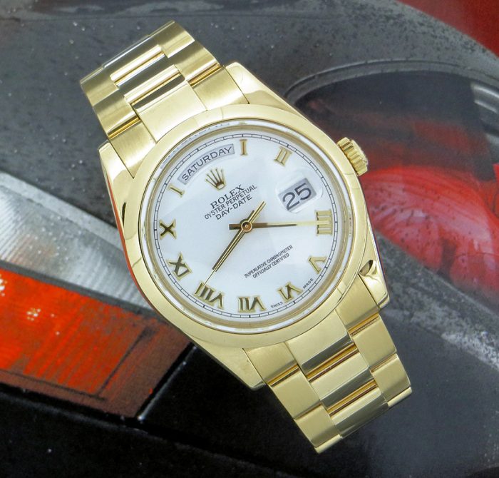18ct Gold Rolex Oyster Perpetual Day Date